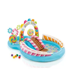 Best Piscina gonfiabile per bambini "play center caramelle" 295x191x130 cm - cod. 57149np Piscine