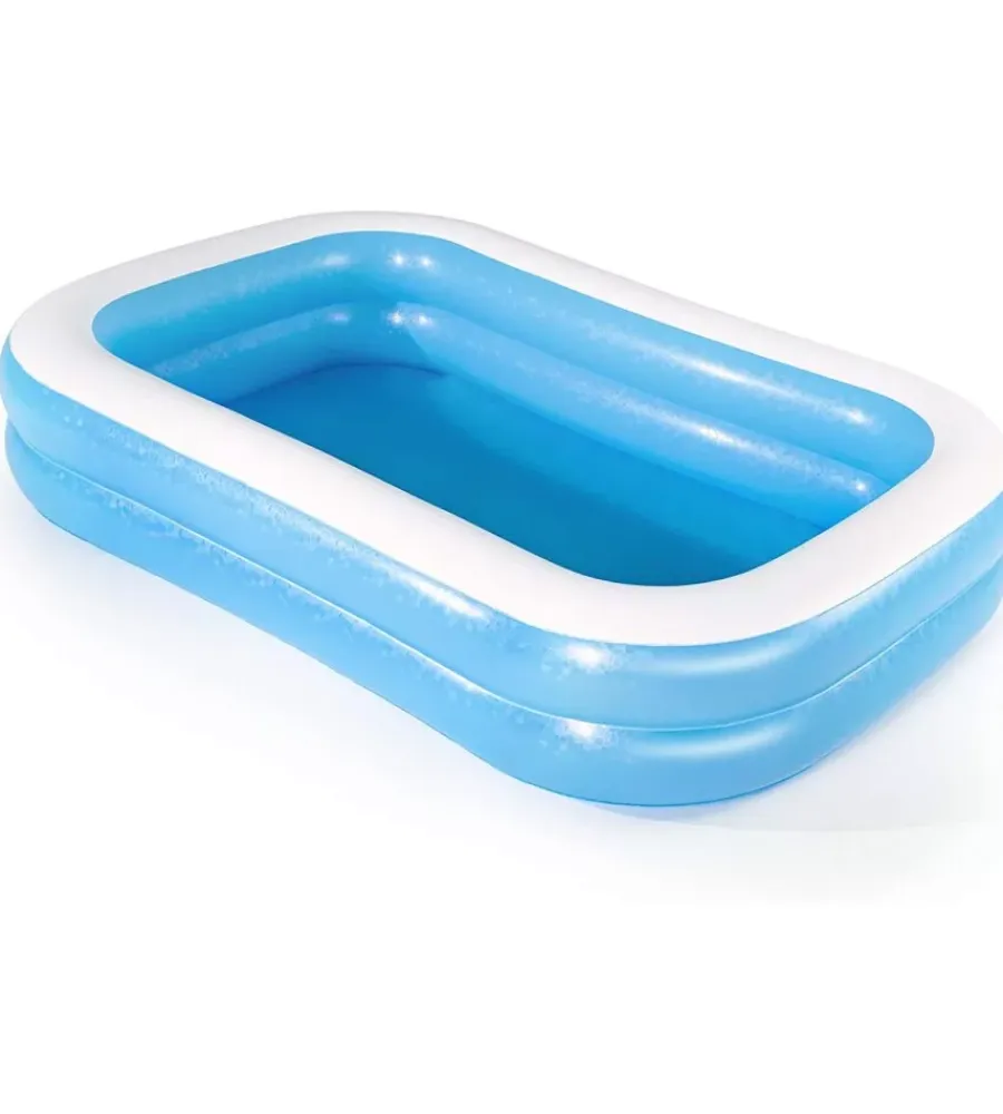 Piscina gonfiabile rettangolare "family" 262x171x51 cm - cod. 54006 Piscine