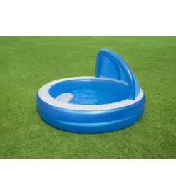 Bestway Piscine|Piscina gonfiabile rotonda con tettuccio