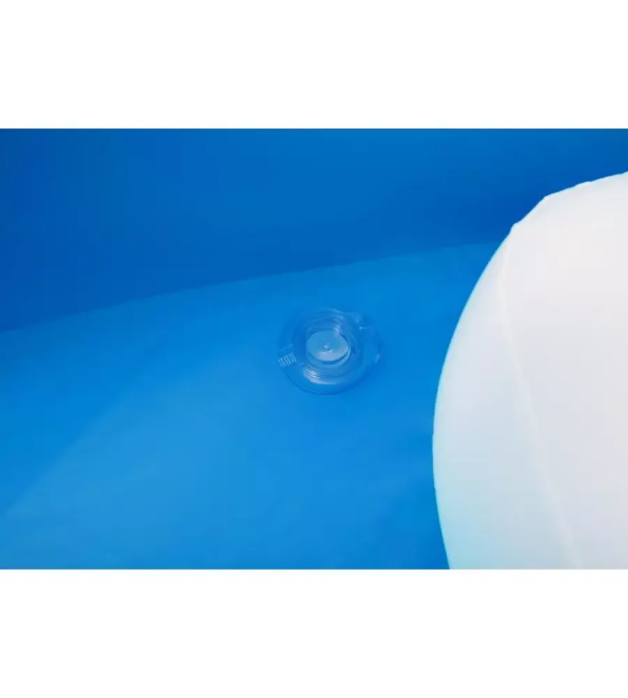 Bestway Piscine|Piscina gonfiabile rotonda con tettuccio "giorni d'estate" 241x140 cm - cod. 54337