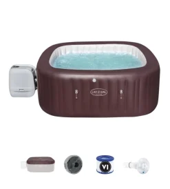 Clearance Piscina idromassaggio gonfiabile "lay-z-spa maldives hydrojet pro" per 5-7 persone Piscine