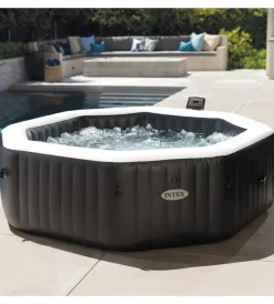 Piscina idromassaggio gonfiabile ottagonale 