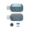 Bestway Piscine|Piscina idromassaggio gonfiabile riscaldata "lay-z-spa hawaii hydrojet pro" 4/6 persone 180x180x71 cm con copertura gonfiabile, cartuccia ed erogatore chemconnect  - cod. 54138
