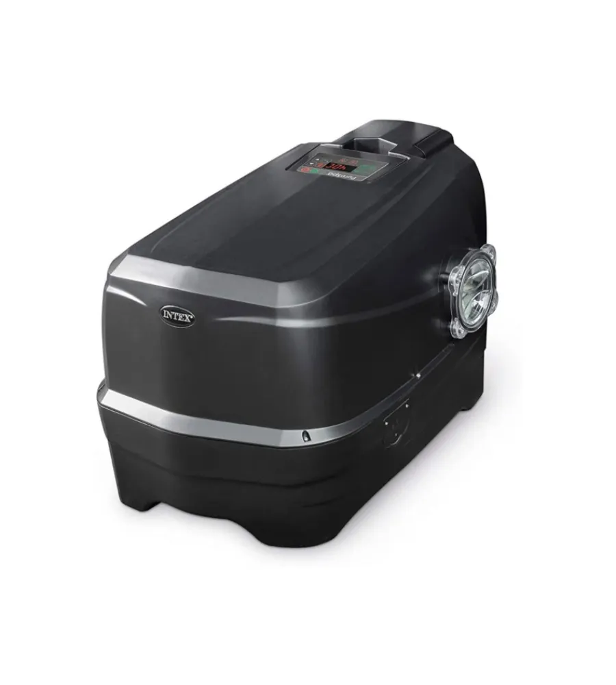 Hot Piscina idromassaggio gonfiabile "pure spa jet bubble deluxe" nero 6 persone 211x211x71 cm - cod. 28462 Piscine