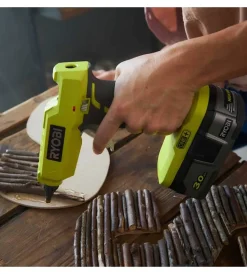 Ryobi Pistole A Caldo|Pistola a caldo a batteria