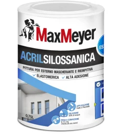 Clearance Pittura acrilsilossanica   bianco lt 0,75 Pitture Murali