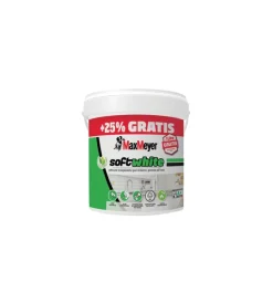 New Pittura murale traspirante "soft white" bianco 5 lt Pitture Murali