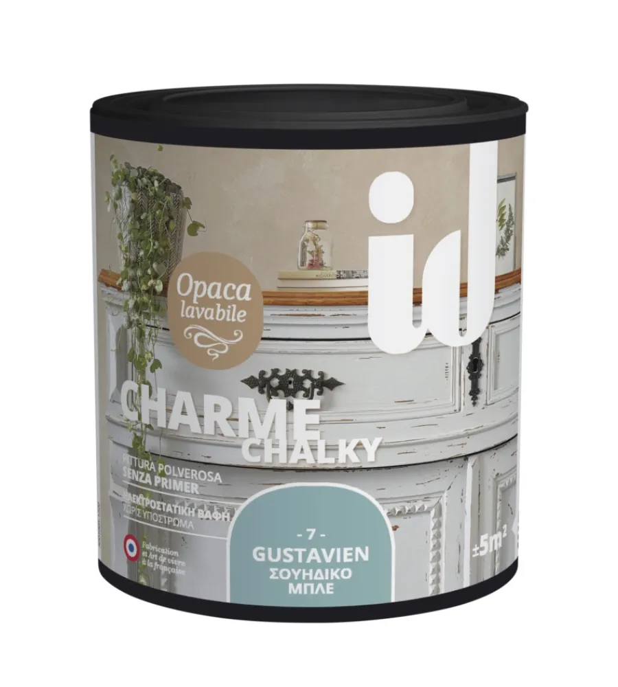 Restauro Legno E Mobili-Initiatives Decoration Pittura polverosa opaca per restauro mobili "charme" gustavien 500 ml
