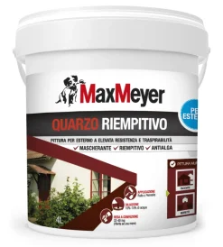 Pitture Murali-MaxMeyer Pittura quarzo riempitivo antialga   bianco lt 4