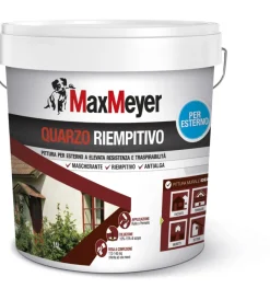 Max Meyer Pitture Murali|Pittura quarzo riempitivo antialga bianco 14 lt -