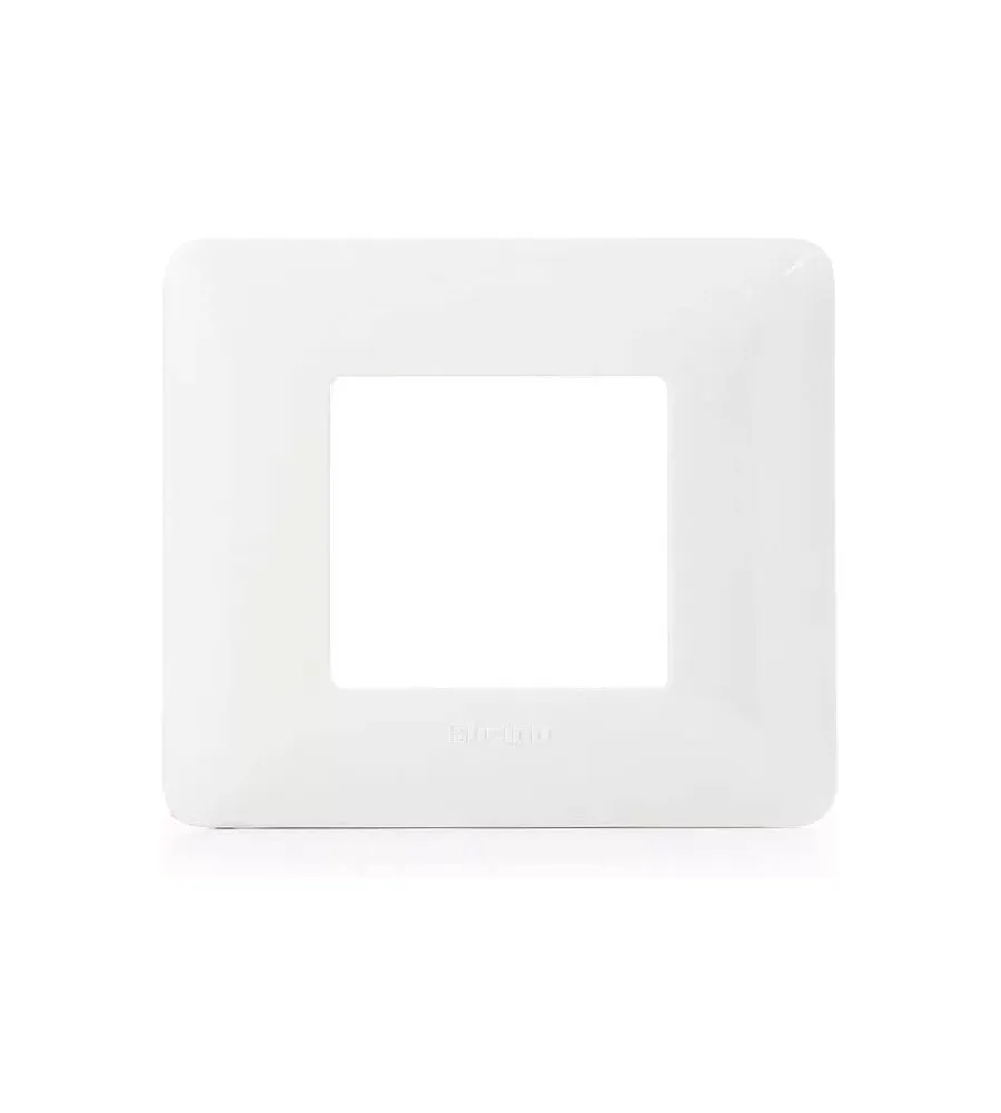 New Placca 2 moduli bianca matix am4802bbn - bticino Serie Civili