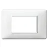 Serie Civili- Placca 3 moduli vimar "plana" bianco - cod.14653.01