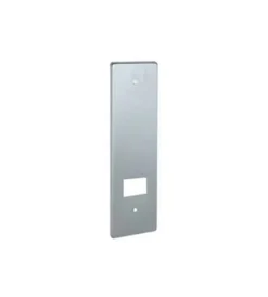 Ferramenta Per Mobili E Infissi- Placca acciaio inox interasse 185 mm.