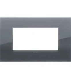 Clearance Placca classic 4m reflex grigio fumè - vimar Serie Civili
