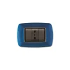 New Placca life 3 posti blu. Serie Civili