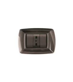 Online Placca life 3 posti grigio scuro. Serie Civili