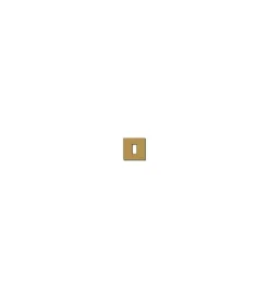 Serie Civili- Placca 1m - alluminio - scatto bronzo