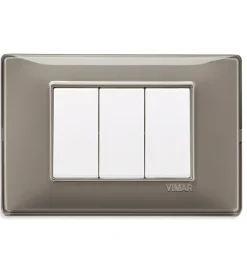 Serie Civili- Placca 3m reflex cenere - vimar.