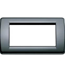 Serie Civili- Placca 4m reflex nero idea - vimar