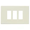 Outlet Placca 3m resina scatto avorio 8000 - vimar. Serie Civili