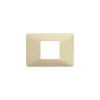 Serie Civili|Placca matix 2 moduli centrati am4819bcd - bticino