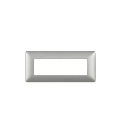 Sale Placca matix 6 moduli silver am4806msl - bticino Serie Civili