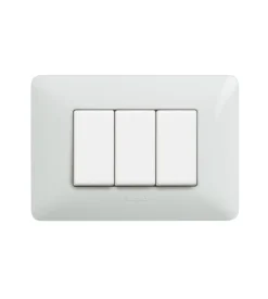 Serie Civili- Placca 3p bianco matix am4803bbn - bticino.