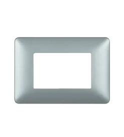 Sale Placca 3p silver matix am4803msl - bticino Serie Civili