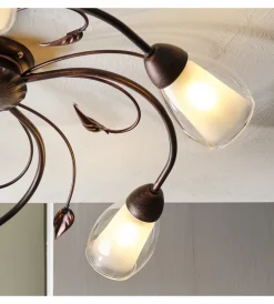 Onli Illuminazione Per Interno|Plafoniera 5 luci 