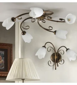Onli Illuminazione Per Interno|Plafoniera 5 luci 