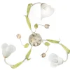 Sale Plafoniera 3 luci "wilma" bianco e14 Illuminazione Per Interno