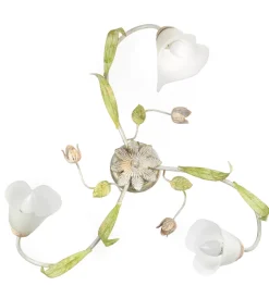Sale Plafoniera 3 luci "wilma" bianco e14 Illuminazione Per Interno