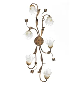 Onli Illuminazione Per Interno|Plafoniera "arianna" 6 luci color bronzo, e14
