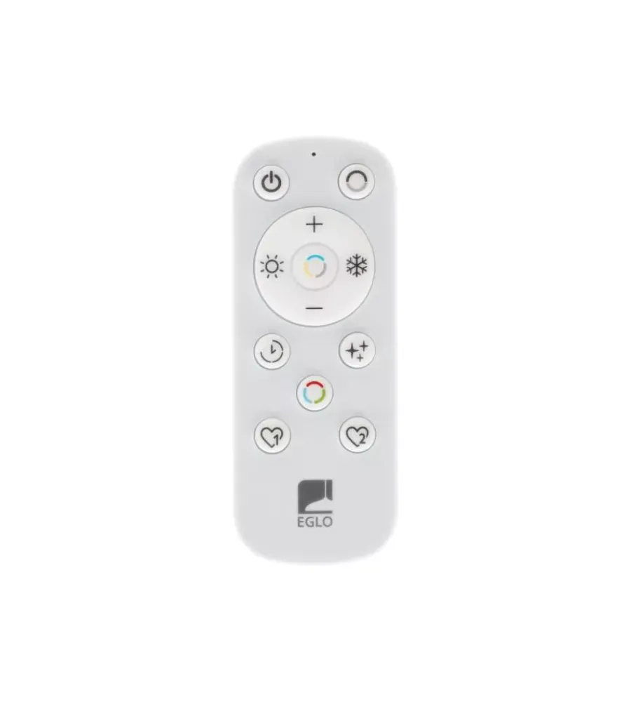 Eglo Illuminazione Per Interno|Plafoniera led da interno "loretello" bianco tondo 2700-6500k