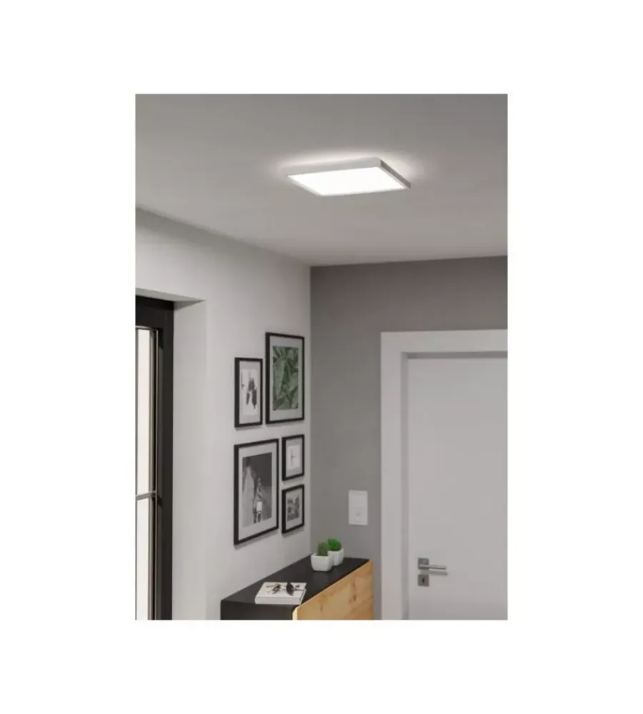 Illuminazione Per Interno-Eglo Plafoniera led da interno "rovito" bianco 2700/4000/6500k