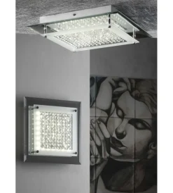 Illuminazione Per Interno-Onli Plafoniera led "antilia" 28x28 cm, 12 w