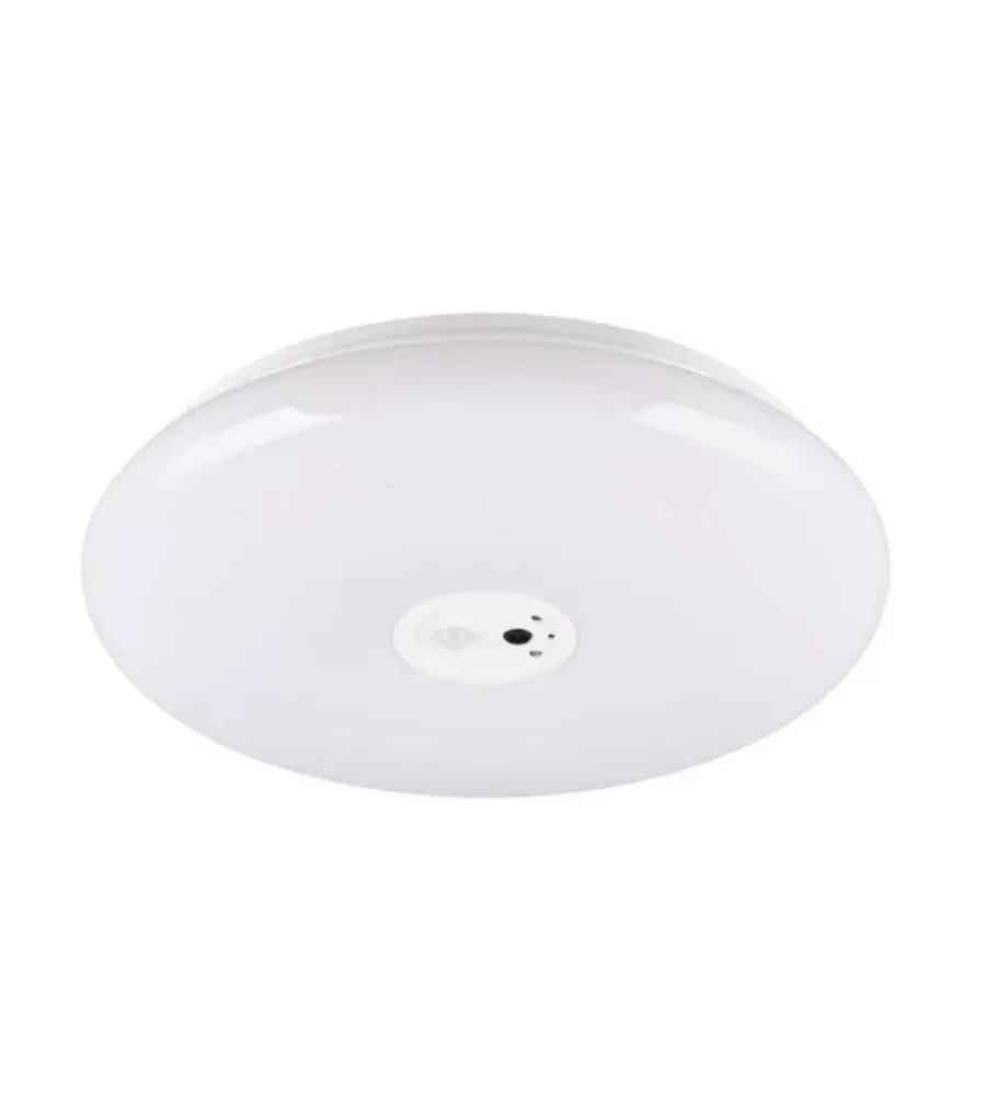Best Plafoniera led "vedera" bianca con videocamera 6000k ø40 cm Illuminazione Per Interno