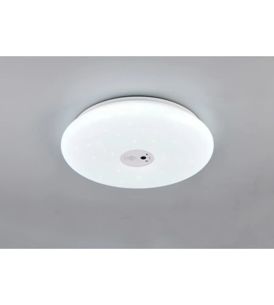 Best Plafoniera led "vedera" bianca con videocamera 6000k ø40 cm Illuminazione Per Interno