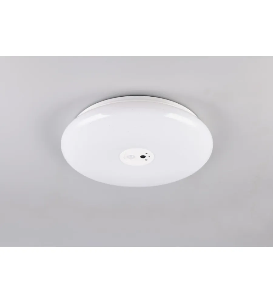 Best Plafoniera led "vedera" bianca con videocamera 6000k ø40 cm Illuminazione Per Interno