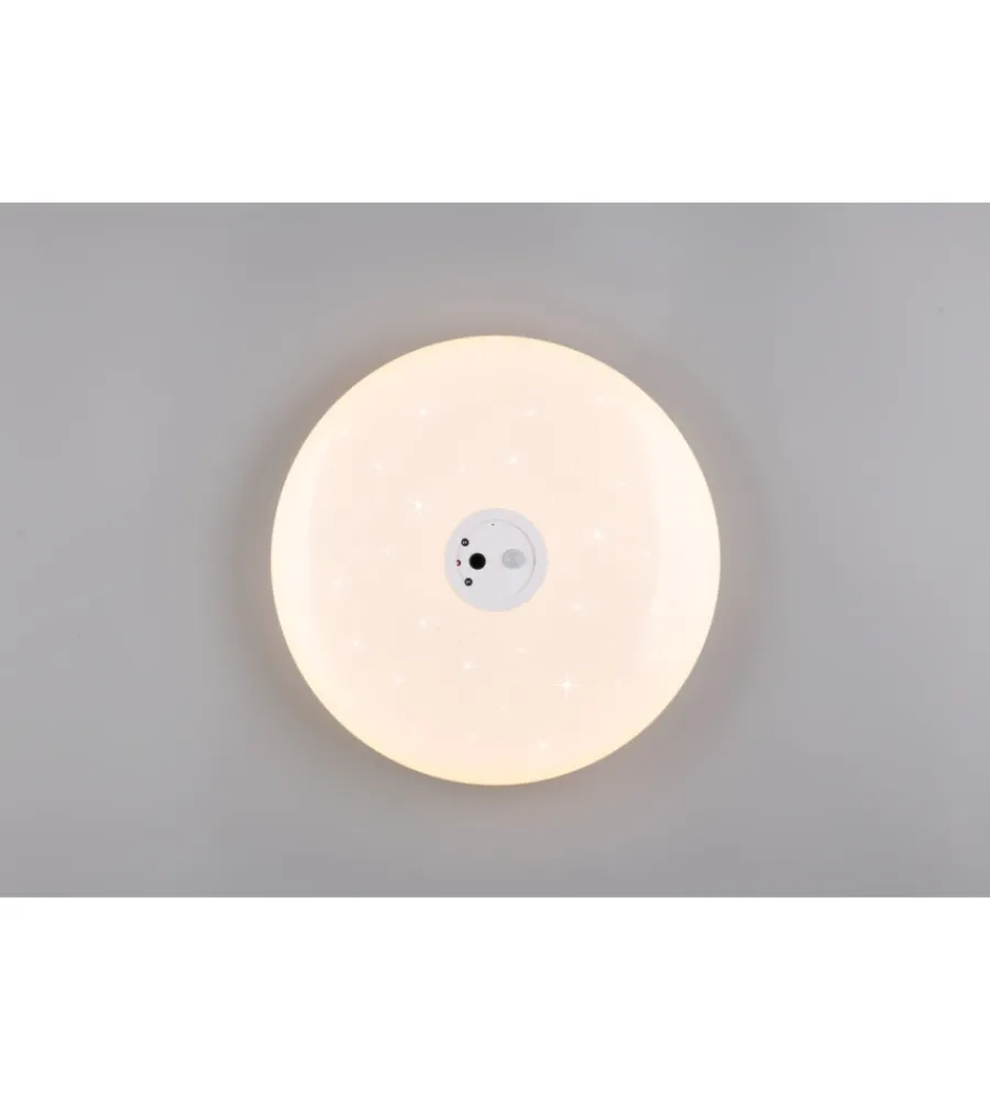 Best Plafoniera led "vedera" bianca con videocamera 6000k ø40 cm Illuminazione Per Interno
