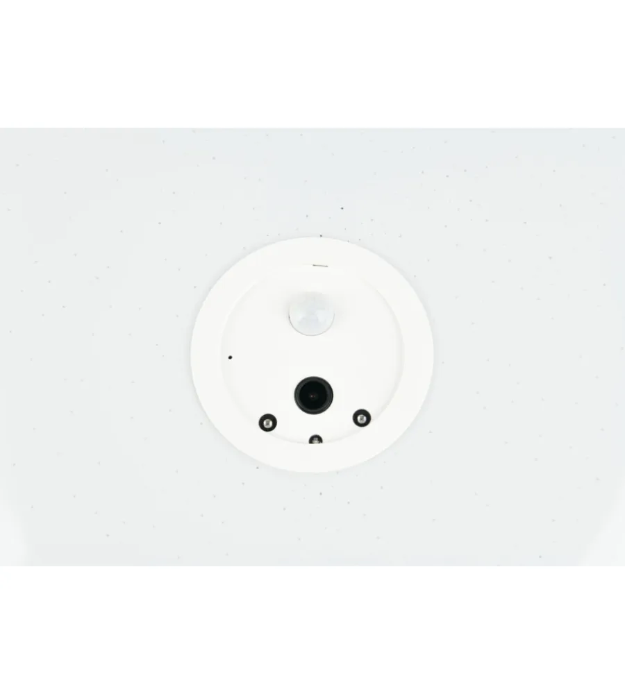 Best Plafoniera led "vedera" bianca con videocamera 6000k ø40 cm Illuminazione Per Interno