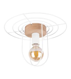 Clearance Plafoniera "cesare" bianca 1 luce, e27 Illuminazione Per Interno