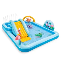 Piscine-Intex Playcenter gonfiabile "jungle" 244x198x71 cm i.3 - cod. 57161np