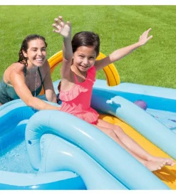 Piscine-Intex Playcenter gonfiabile "jungle" 244x198x71 cm i.3 - cod. 57161np