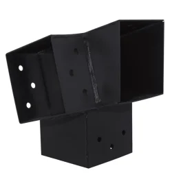 Ferramenta Per Esterno-Suki Plug-in connettore angolare destro 9x9 105° antracite con 3 connessioni
