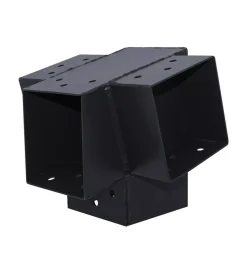Ferramenta Per Esterno-Suki Plug-in connettore giunto 9x9 angolo 75° antracite con 4 connessioni