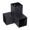 Suki Ferramenta Per Esterno|Plug-in connettore 7x7 angolo 90° antracite con 3 connessioni