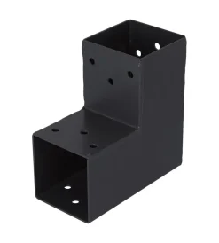 Suki Ferramenta Per Esterno|Plug-in connettore 7x7 angolo 90° antracite con 2 connessioni