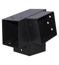 Hot Plug-in connettore 9x9 angolare destro 75° antracite con 3 connessioni Ferramenta Per Esterno