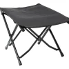 Outlet Poggiapiedi autoportante "raptor footrest 3d" in acciaio e poliestere 48x65x37 cm Campeggio
